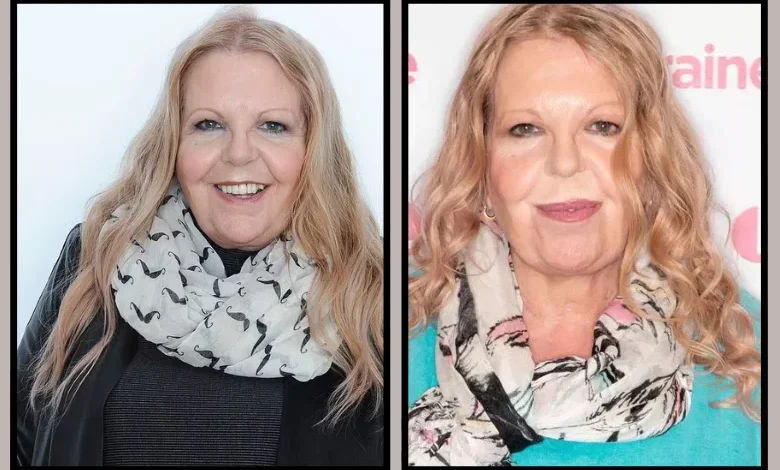 sally thomsett face illness