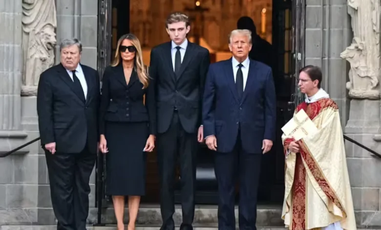 barron trump height