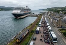 invergordon cruise ship chaos