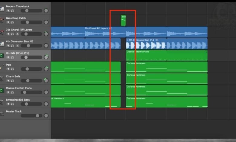 when should you add a drop in a track