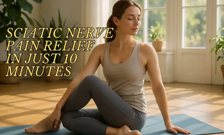 Say Goodbye to Sciatic Nerve Pain in Just 10 Minutes With This Natural Method