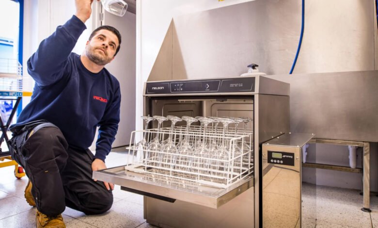 commercial glasswasher repairs