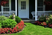low maintenance front yard landscaping