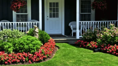 low maintenance front yard landscaping