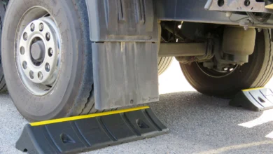 hgv wheel stops