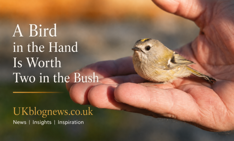 A Bird in the Hand Is Worth Two in the Bush