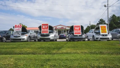$500 down on a car no credit check: buy-here-pay-here dealership lot